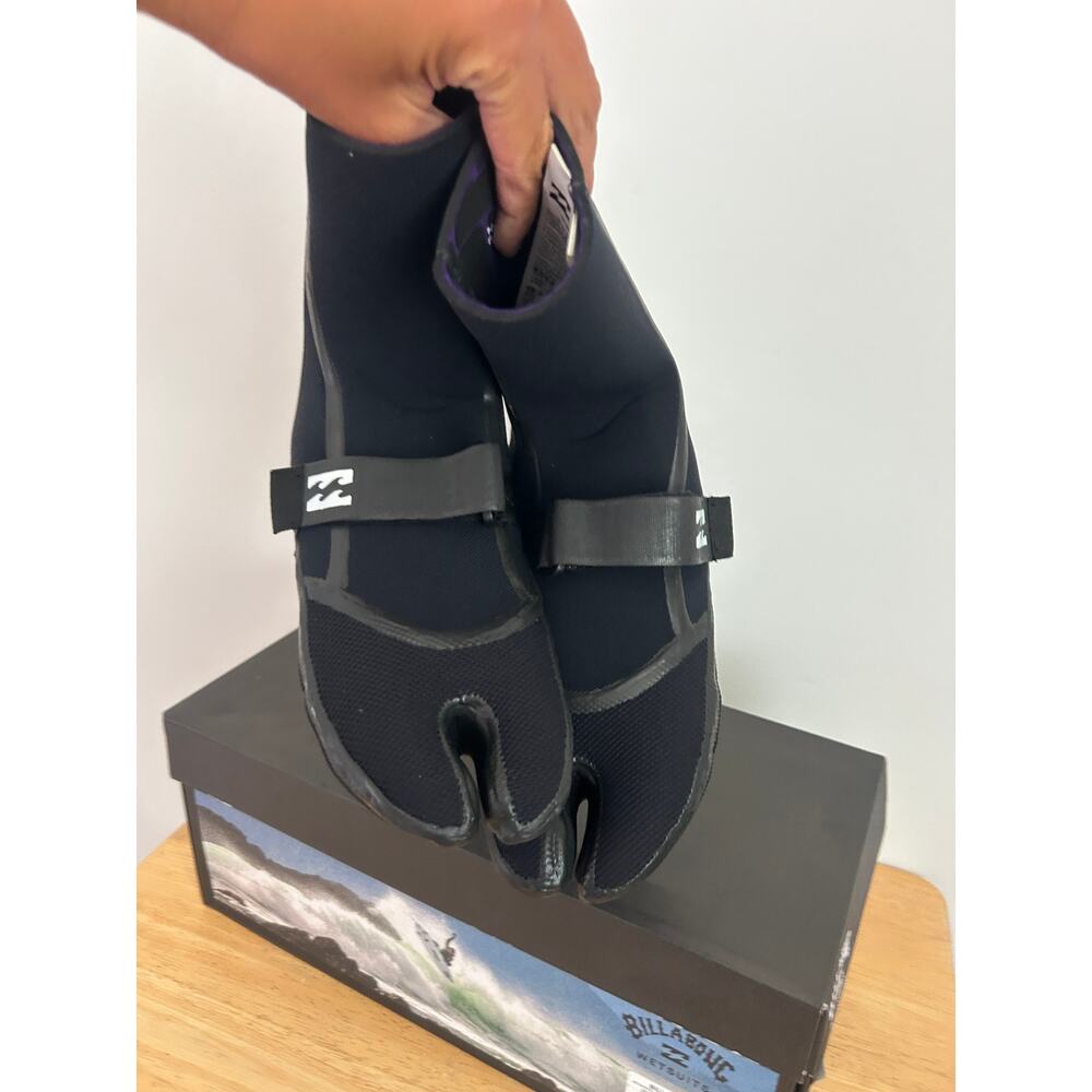 Billabong Furnace Comp Split Toe Surf Boot 3mm – Size S Graphene Recycler NEW - Picture 3 of 7
